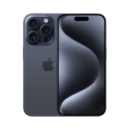 iPhone 15 Pro 512GB Blue Titanium With FaceTime - International Version - alAsil