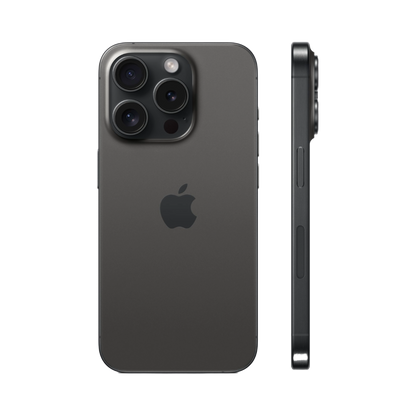iPhone 15 Pro 128GB Black Titanium With FaceTime - International Version - alAsil