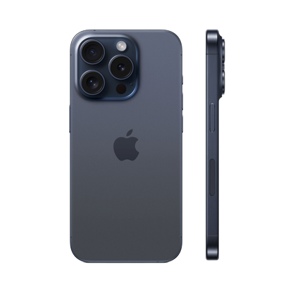 iPhone 15 Pro 256GB Blue Titanium With FaceTime - International Version - alAsil