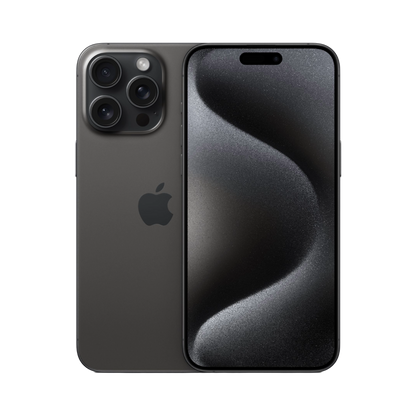 iPhone 15 Pro Max 512GB Black Titanium With FaceTime - International Version - alAsil