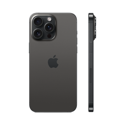 iPhone 15 Pro Max 512GB Black Titanium With FaceTime - International Version - alAsil