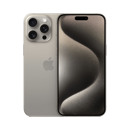 iPhone 15 Pro Max 256GB Natural Titanium With FaceTime - International Version - alAsil