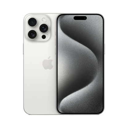 iPhone 15 Pro Max 512GB White Titanium With FaceTime - International Version - alAsil