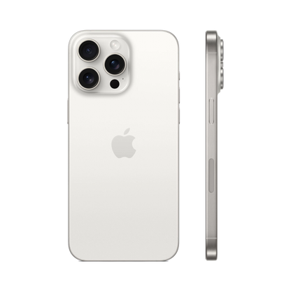 iPhone 15 Pro Max 512GB White Titanium With FaceTime - International Version - alAsil