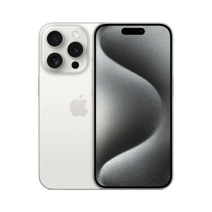 iPhone 15 Pro 128GB White Titanium With FaceTime - International Version - alAsil