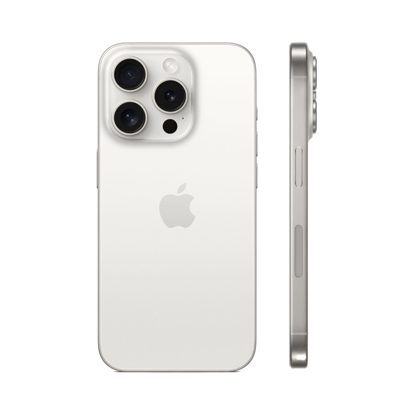 iPhone 15 Pro 128GB White Titanium With FaceTime - International Version - alAsil