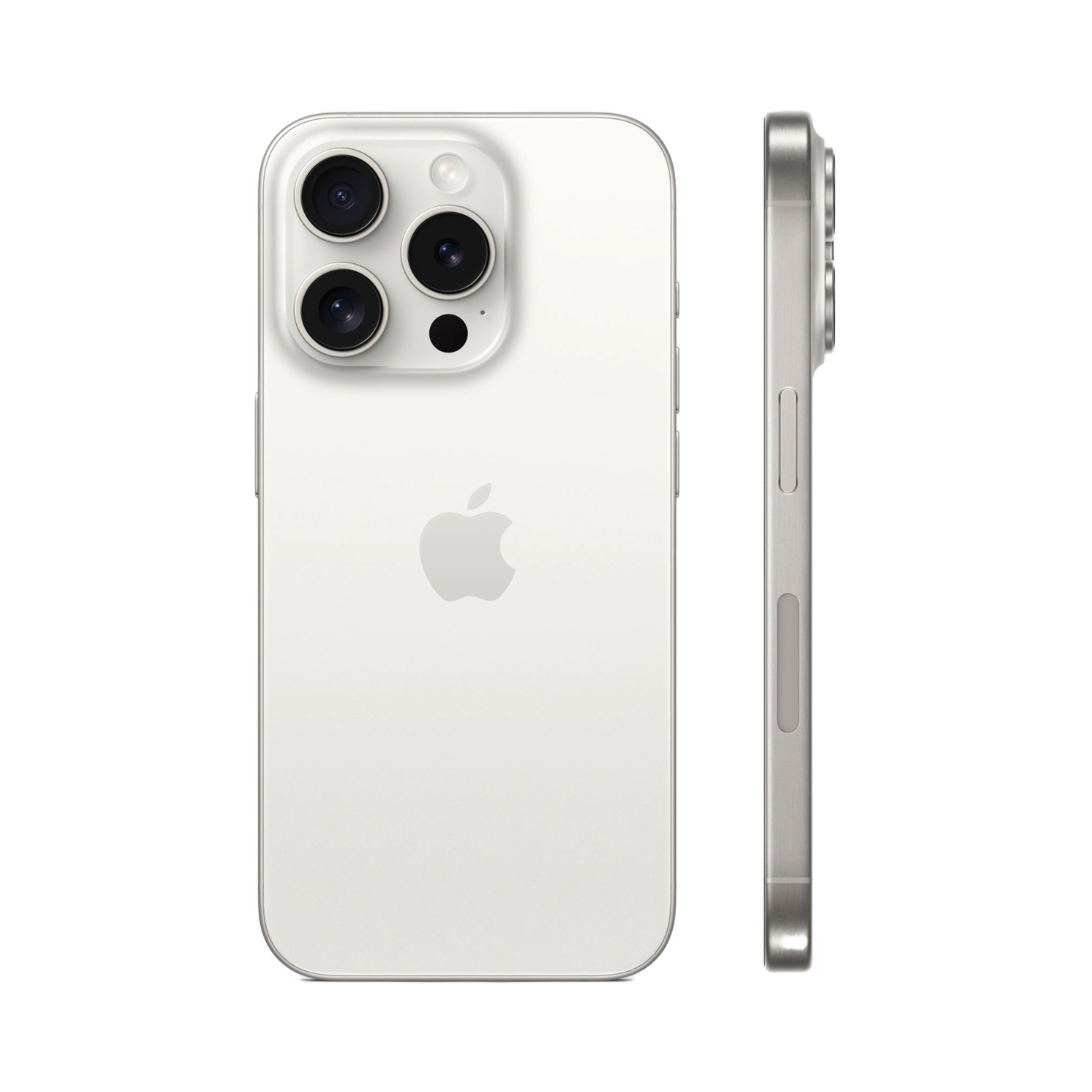 iPhone 15 Pro 128GB White Titanium With FaceTime - International Version - alAsil