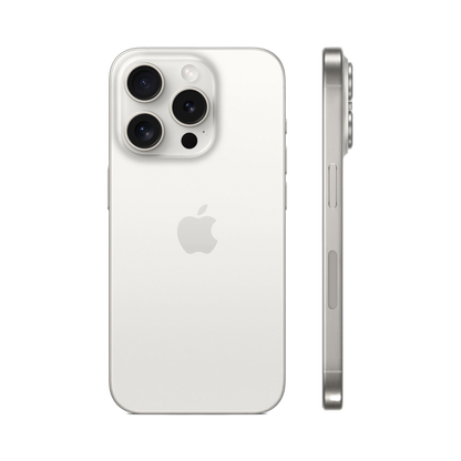 iPhone 15 Pro 128GB White Titanium With FaceTime - International Version - alAsil