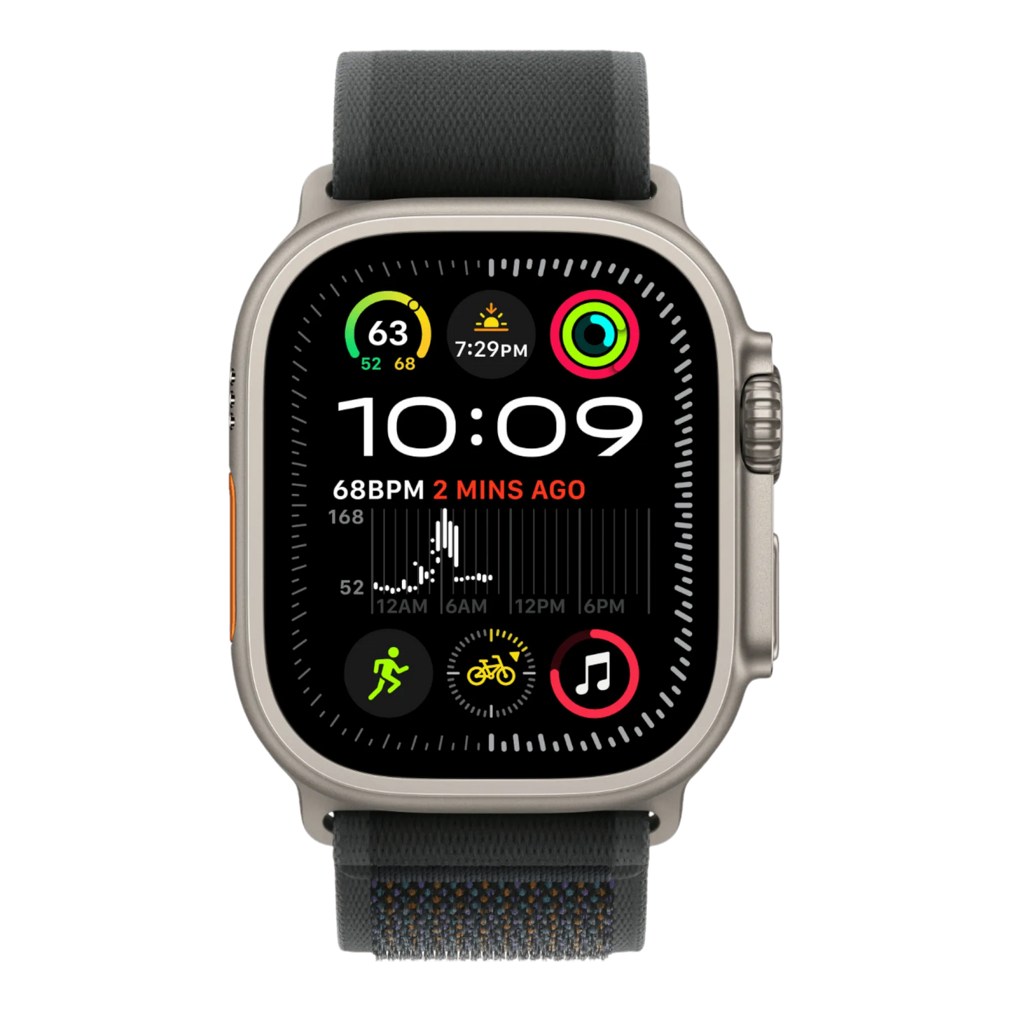 Apple Watch Ultra 2 GPS + Cellular, 49mm Natural Titanium Case with Black Trail Loop - M/L - alAsil Apple Watch Ultra 2 GPS + Cellular, 49mm Natural Titanium Case with Black Trail Loop - M/L 45676e-4.myshopify.com Apple Apple Watch Ultra 2 GPS + Cellular, 49mm Natural Titanium Case with Black Trail Loop - M/L 45676e-4.myshopify.com Apple