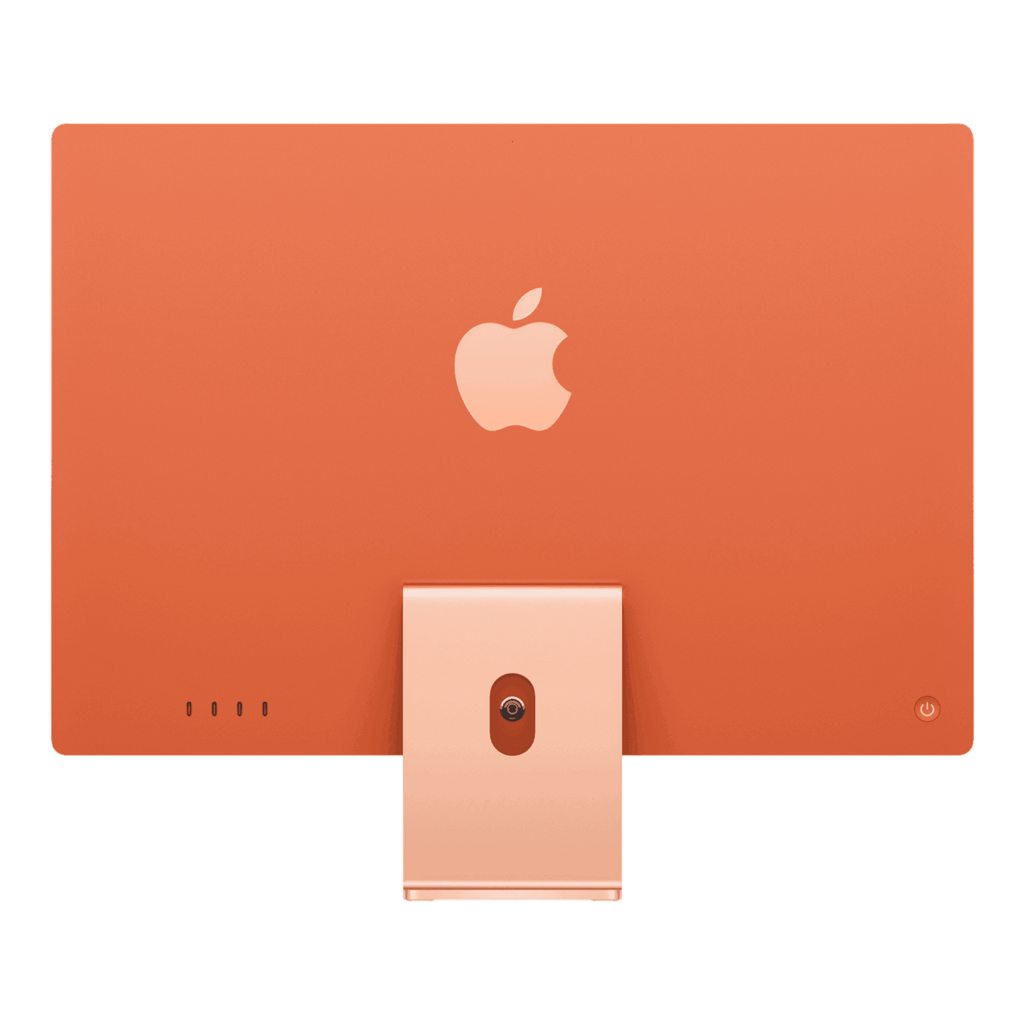 iMac (All In One) 24-inch (2024) Z1K8 - M4 chip 10-Core CPU 10-Core GPU 24GB Unified Memory 512GB SSD Storage Orange - alAsil