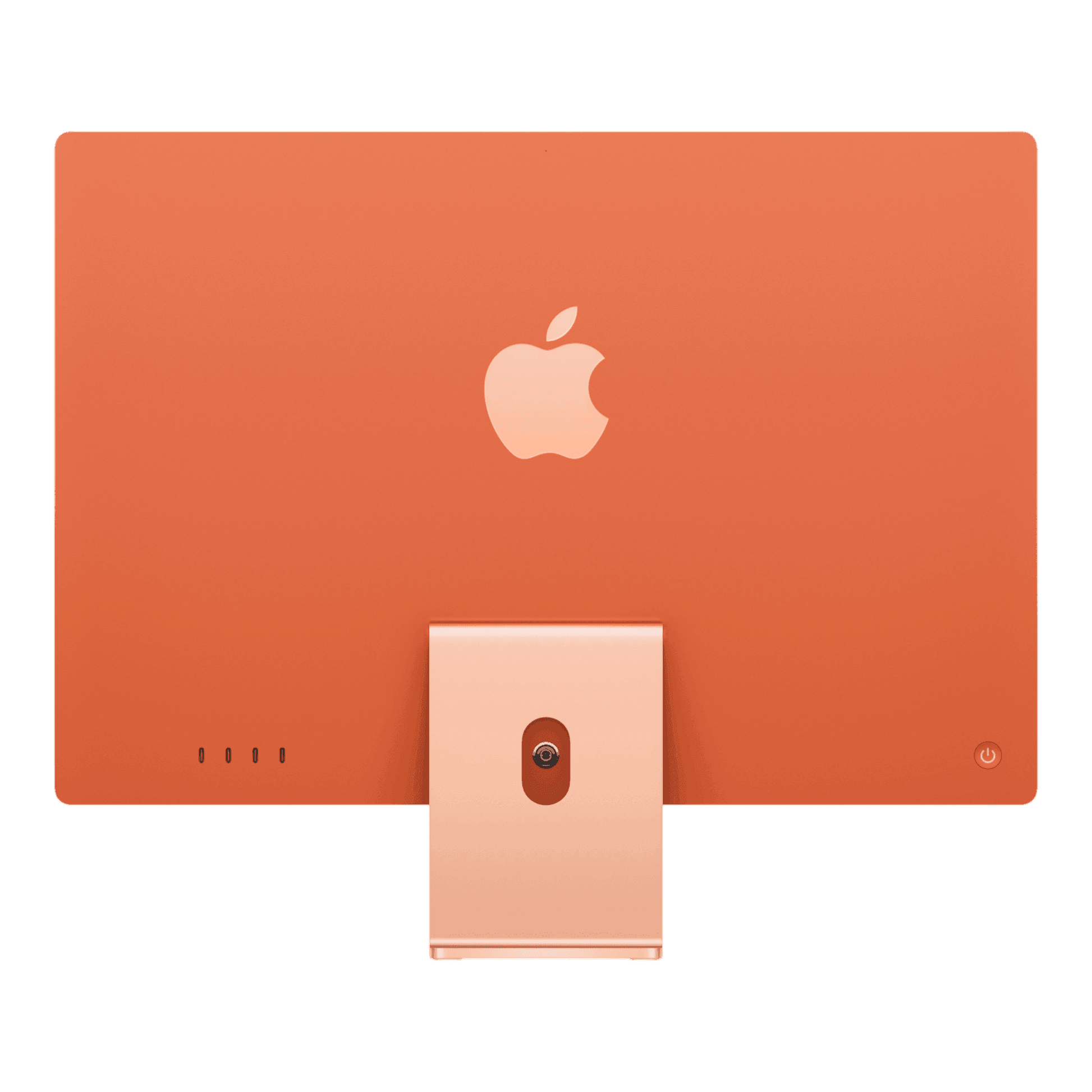 iMac (All In One) 24-inch (2024) Z1K8 - M4 chip 10-Core CPU 10-Core GPU 24GB Unified Memory 512GB SSD Storage Orange - alAsil