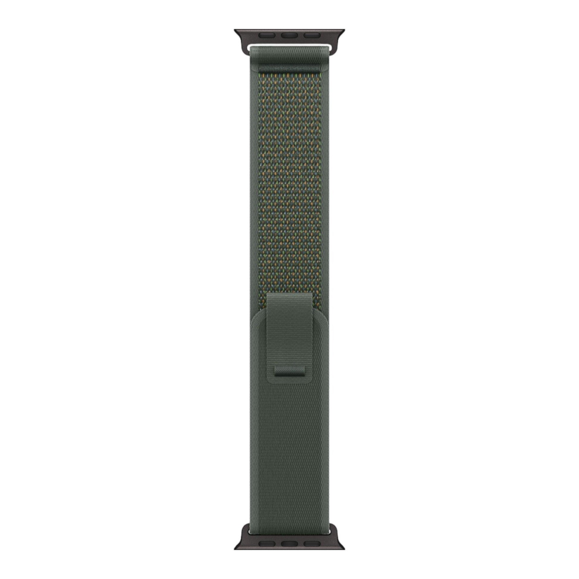 Apple Watch Ultra 2 GPS + Cellular, 49mm Black Titanium Case with Dark Green Alpine Loop - Medium - alAsil