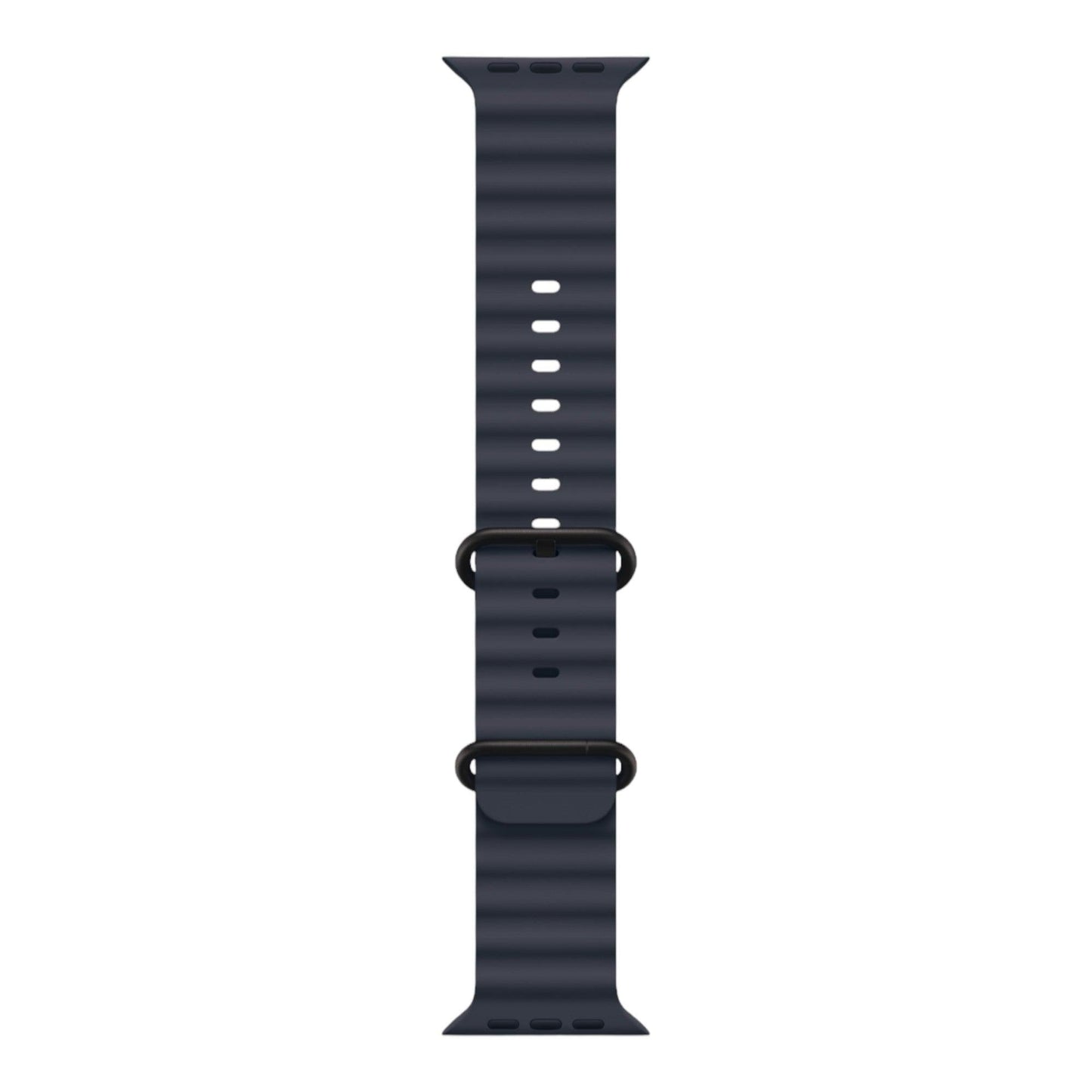 Apple Watch Ultra 2 GPS + Cellular, 49mm Black Titanium Case with Navy Ocean Band - alAsil