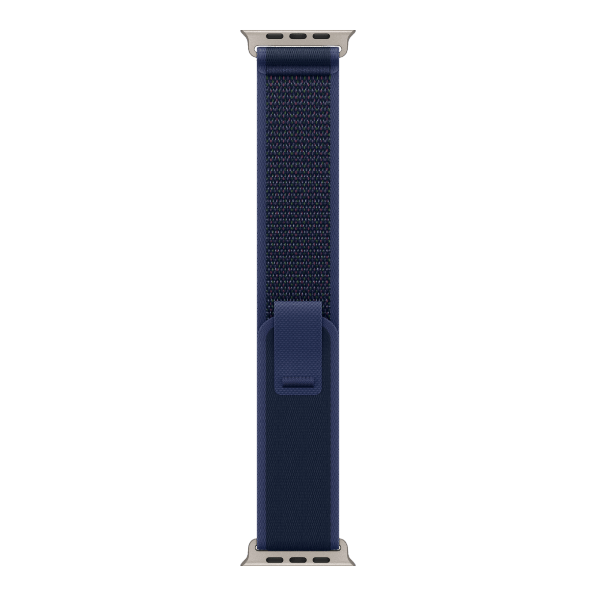 Apple Watch Ultra 2 GPS + Cellular, 49mm Natural Titanium Case with Blue Trail Loop - M/L - alAsil
