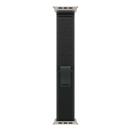 Apple Watch Ultra 2 GPS + Cellular, 49mm Natural Titanium Case with Black Trail Loop - M/L - alAsil