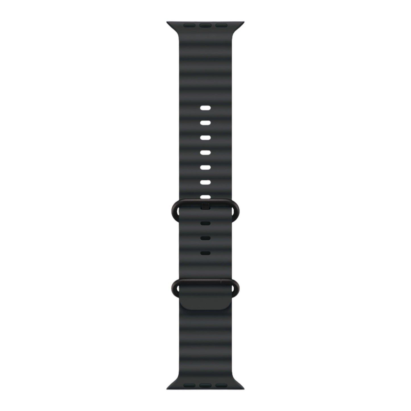 Apple Watch Ultra 2 GPS + Cellular, 49mm Black Titanium Case with Black Ocean Band - alAsil