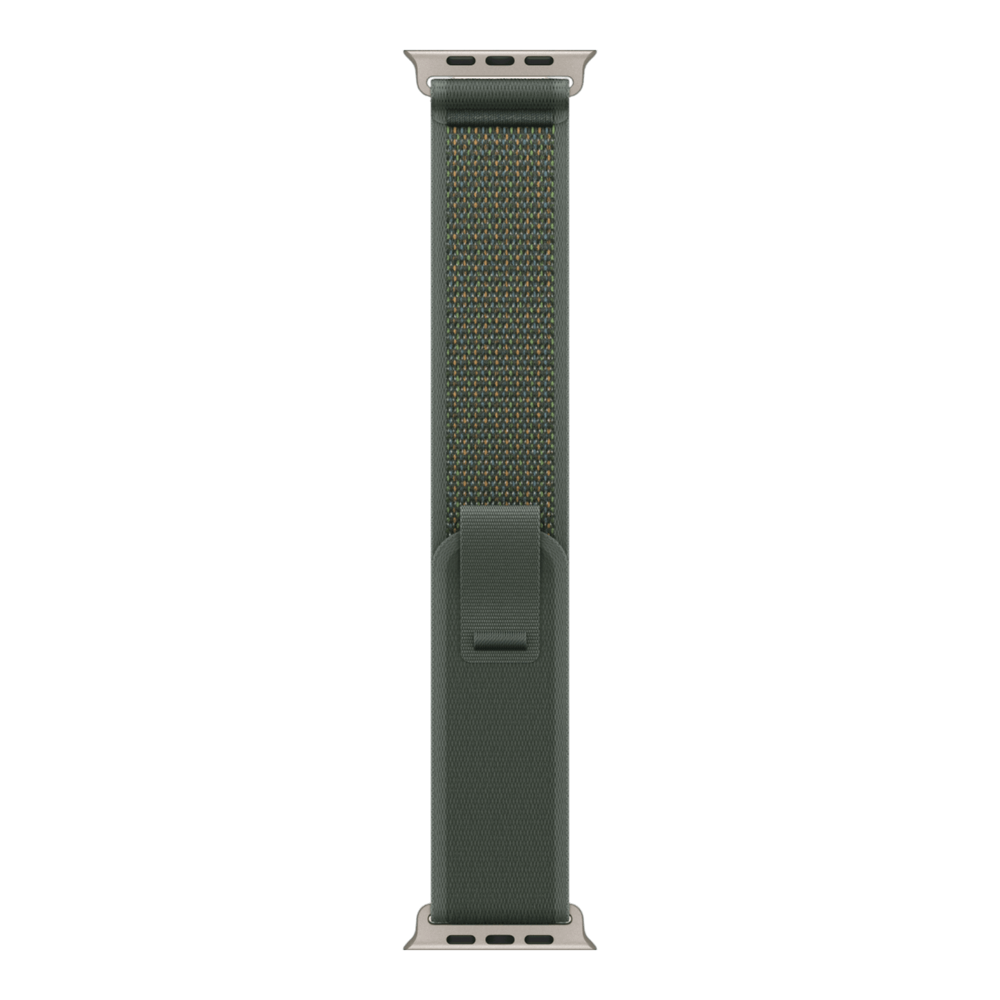 Apple Watch Ultra 2 GPS + Cellular, 49mm Natural Titanium Case with Green Trail Loop - M/L - alAsil