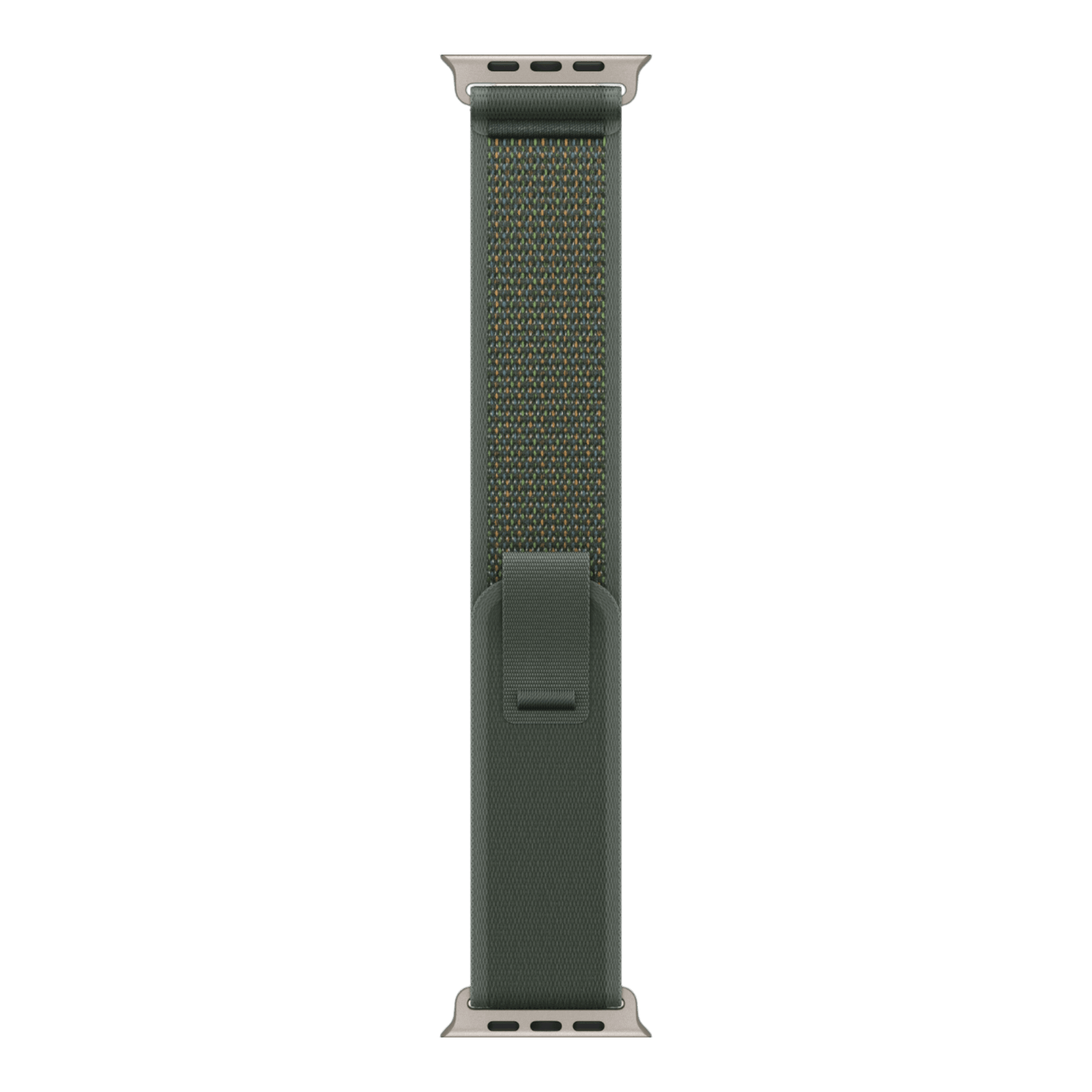 Apple Watch Ultra 2 GPS + Cellular, 49mm Natural Titanium Case with Green Trail Loop - M/L - alAsil
