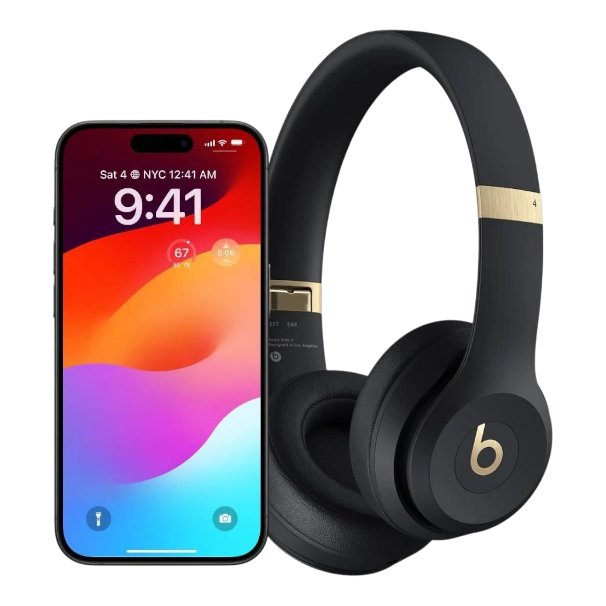 Beats Solo 4 - On-Ear Wireless Headphones – Black & Gold - alAsil Beats Solo 4 - On-Ear Wireless Headphones – Black & Gold 45676e-4.myshopify.com Apple Beats Solo 4 - On-Ear Wireless Headphones – Black & Gold 45676e-4.myshopify.com Apple