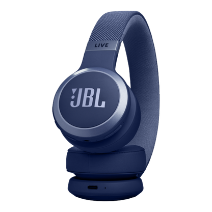 JBL LIVE 670NC Wireless On-Ear Headphone with True Adaptive Noise Cancelling Blue - alAsil