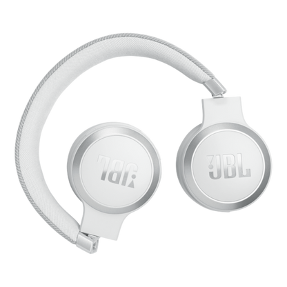 JBL LIVE 670NC Wireless On-Ear Headphone with True Adaptive Noise Cancelling White - alAsil