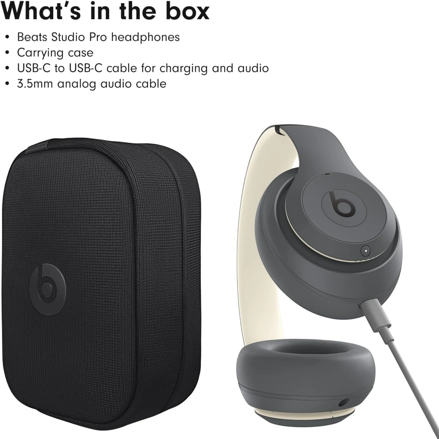 Beats Studio Pro Wireless Headphones —  Sand Gray