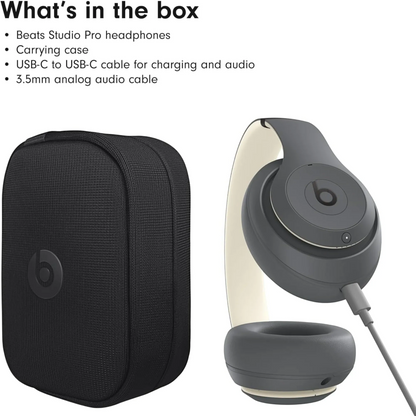 Beats Studio Pro Wireless Headphones —  Sand Gray 45676e-4.myshopify.com Apple Beats Studio Pro Wireless Headphones —  Sand Gray 45676e-4.myshopify.com Apple