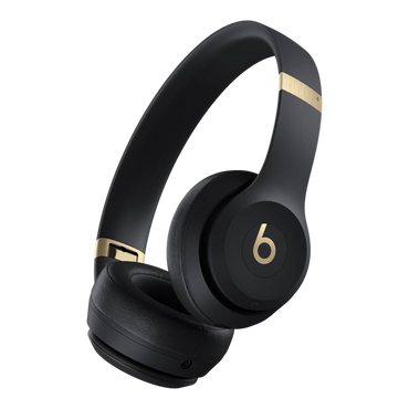 Beats Solo 4 - On-Ear Wireless Headphones – Black & Gold - alAsil
