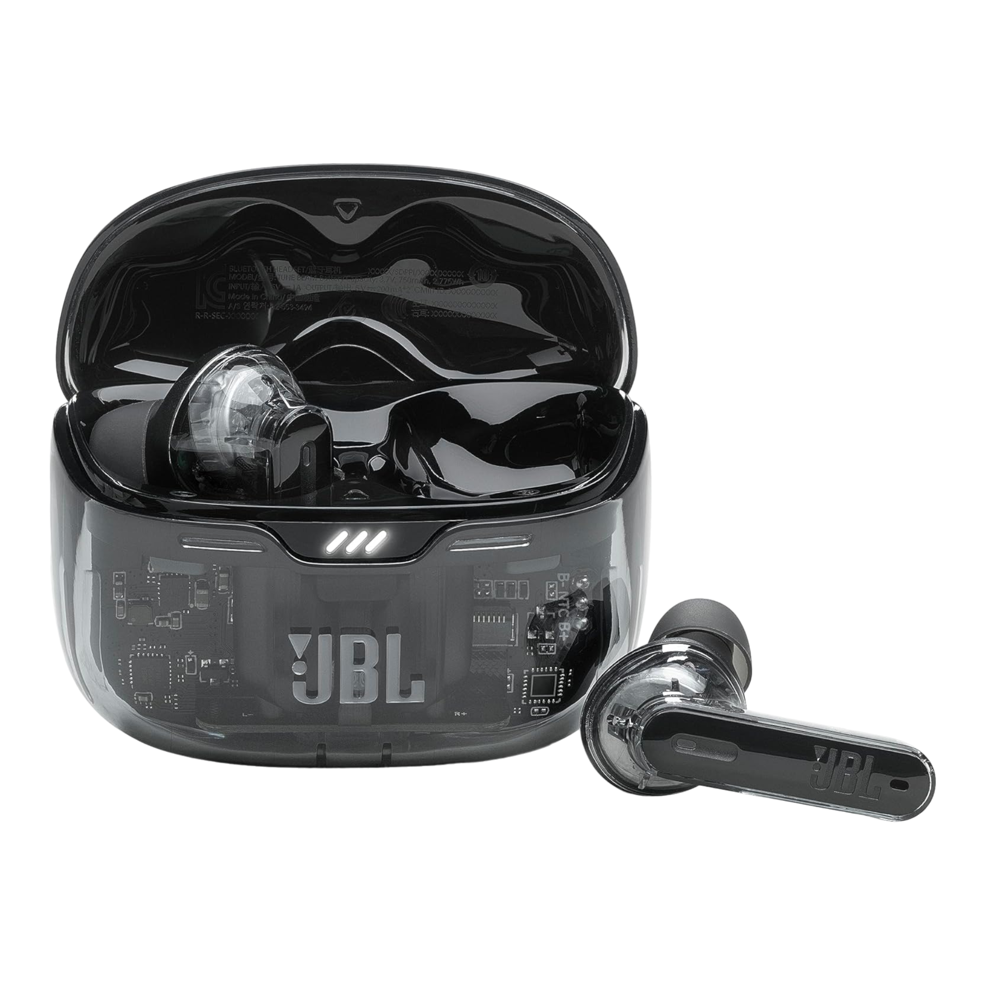 JBL Tune Beam - True Wireless Bluetooth Earbuds Ghost Black - alAsil