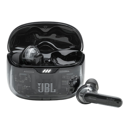 JBL Tune Beam - True Wireless Bluetooth Earbuds Ghost Black - alAsil