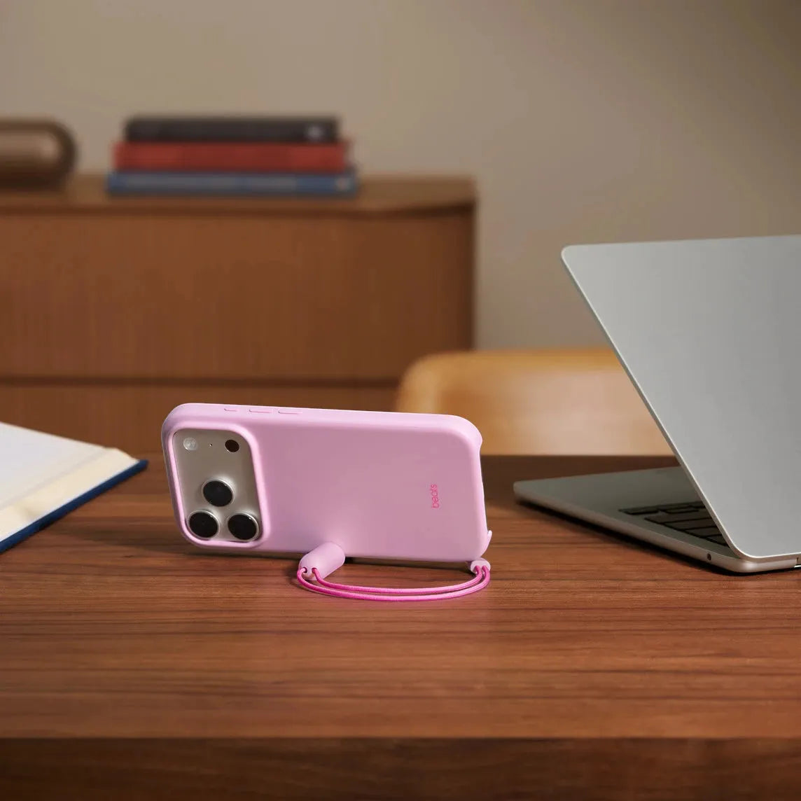 Beats iPhone 17 Pro Kickstand Case with MagSafe and Camera Control - Pebble Pink 45676e-4.myshopify.com Apple Beats iPhone 17 Pro Kickstand Case with MagSafe and Camera Control - Pebble Pink 45676e-4.myshopify.com Apple