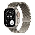Apple Watch Ultra 3 GPS + Cellular, 49mm Natural Titanium Case with Natural Titanium Milanese Loop - Large