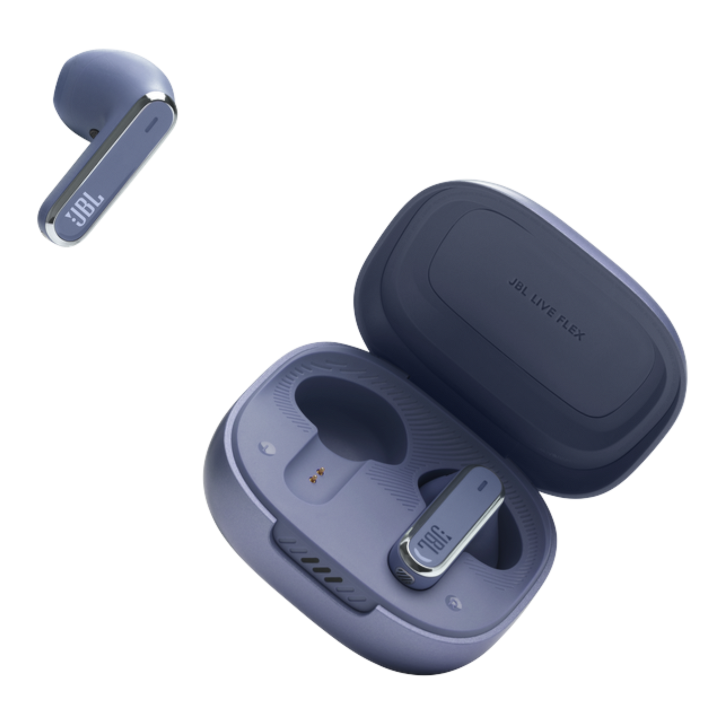 JBL Live Flex True Wireless Noise Cancelling Earbuds Blue - alAsil