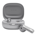 JBL Live Flex True Wireless Noise Cancelling Earbuds Silver