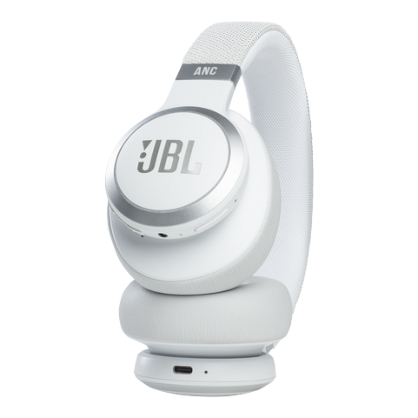 JBL Live 660NC - Wireless Over-Ear Noise Cancelling Headphones White - alAsil