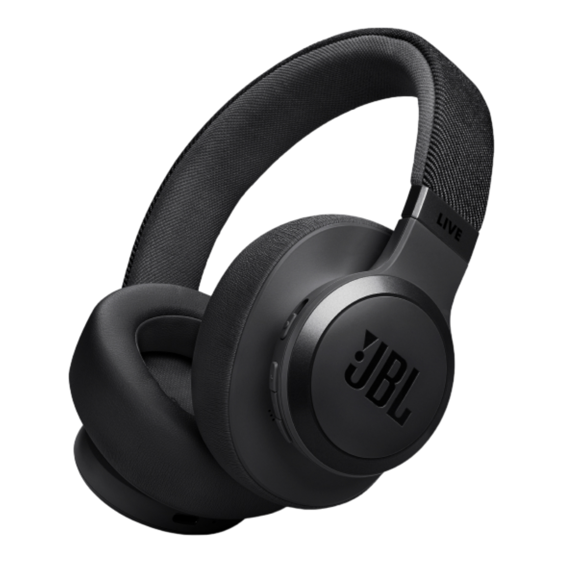 JBL Live 770NC Noise Cancelling Wireless Over-Ear Headphones Black - alAsil