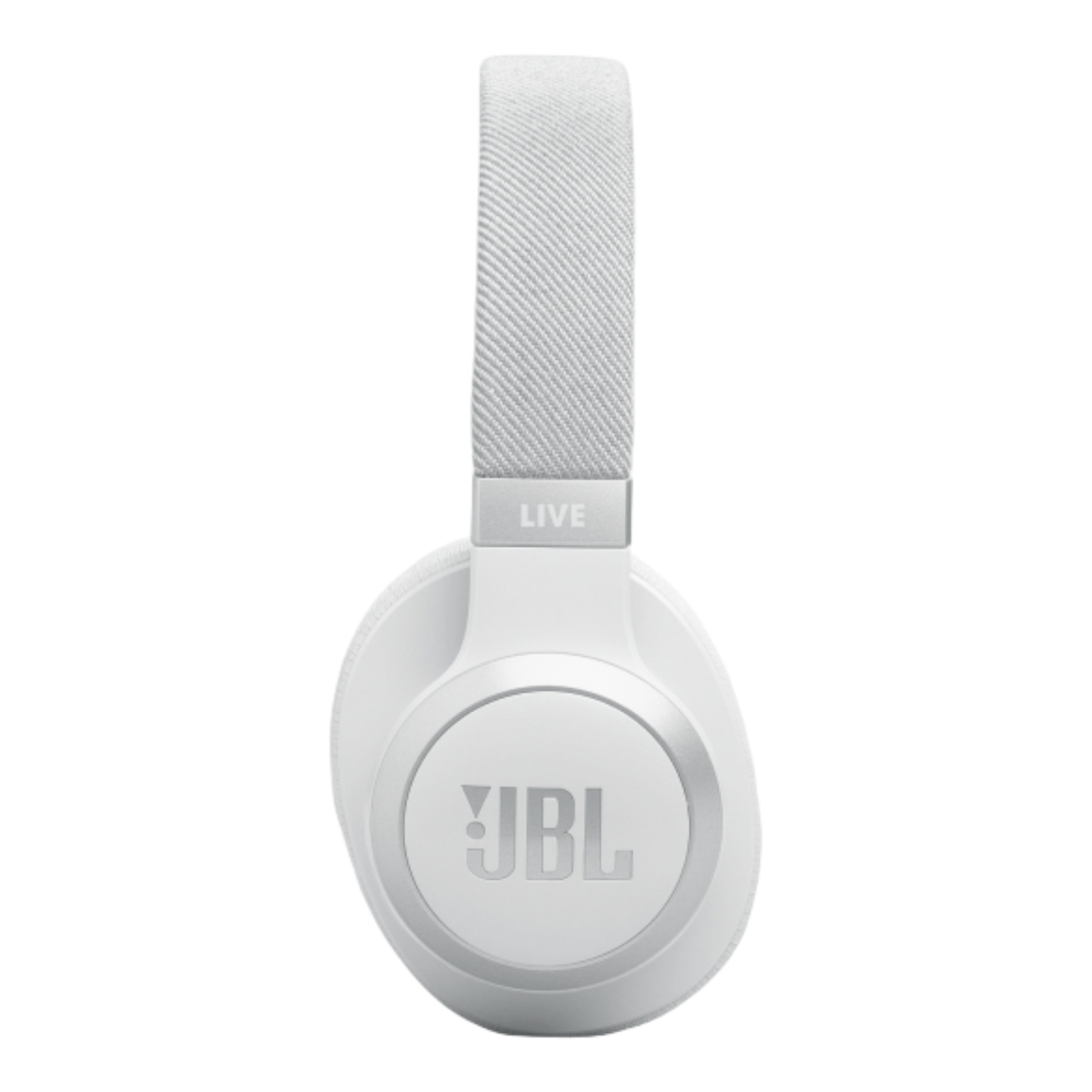 JBL Live 770NC Noise Cancelling Wireless Over-Ear Headphones White - alAsil