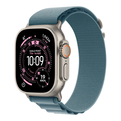 Apple Watch Ultra 3 GPS + Cellular, 49mm Titanium Case with Light Blue Alpine Loop - Small 45676e-4.myshopify.com Apple Apple Watch Ultra 3 GPS + Cellular, 49mm Titanium Case with Light Blue Alpine Loop - Small 45676e-4.myshopify.com Apple