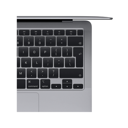 MacBook Air 13-inch (2020) – M1 Chip, 8‑Core CPU & 8‑Core GPU, 8GB RAM, 512GB SSD – Model MGN73 (Space Grey, English Keyboard) - alAsil