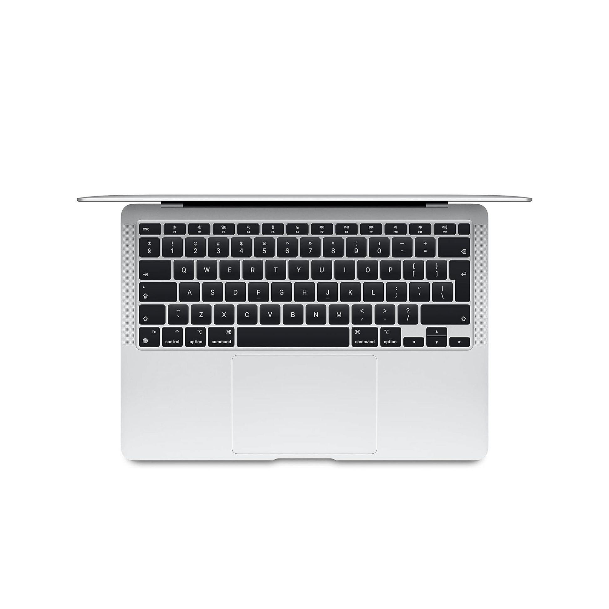MacBook Air 13-inch (2020) – M1 Chip, 8‑Core CPU & 8‑Core GPU, 8GB RAM, 512GB SSD – Model MGNA3 (Silver, English Keyboard) - alAsil