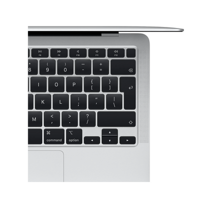 MacBook Air 13-inch (2020) – M1 Chip, 8‑Core CPU & 8‑Core GPU, 8GB RAM, 512GB SSD – Model MGNA3 (Silver, English Keyboard) - alAsil