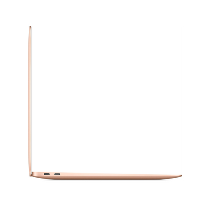 MacBook Air 13-inch (2020) – M1 Chip, 8‑Core CPU & 8‑Core GPU, 8GB RAM, 512GB SSD – Model MGNE3 (Gold, English Keyboard) - alAsil