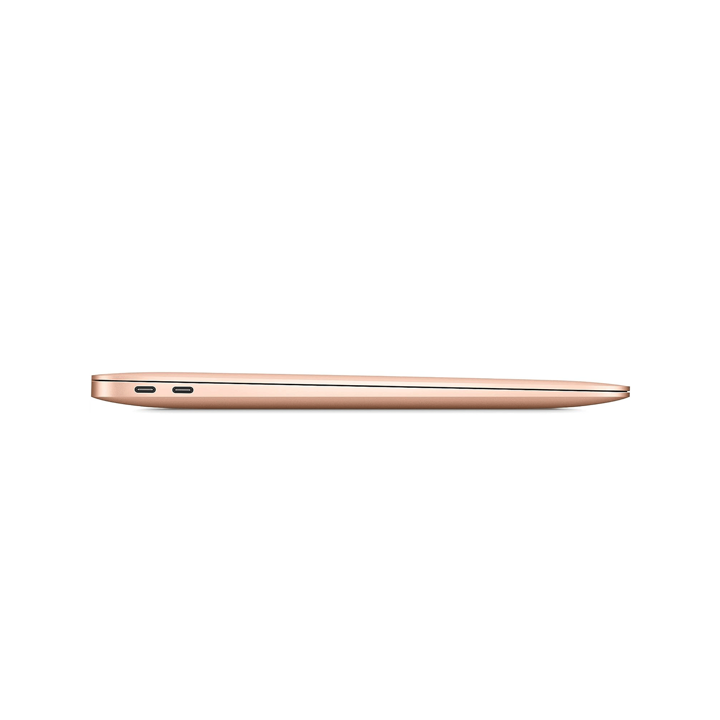 MacBook Air 13-inch (2020) – M1 Chip, 8‑Core CPU & 8‑Core GPU, 8GB RAM, 512GB SSD – Model MGNE3 (Gold, English Keyboard) - alAsil