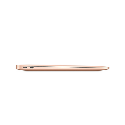 MacBook Air 13-inch (2020) – M1 Chip, 8‑Core CPU & 8‑Core GPU, 8GB RAM, 512GB SSD – Model MGNE3 (Gold, English Keyboard) - alAsil