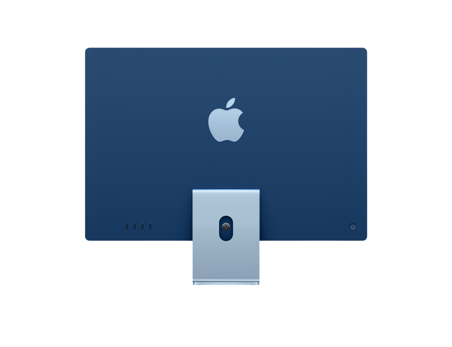 Customized iMac (All In One) 24-inch (2021) – M1 Chip, 8‑Core CPU & 8‑Core GPU, 16GB Unified Memory, 1TB SSD – Model MJVN3 (Blue) - alAsil