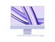 iMac (All In One) 24-inch (2021) MGPP3 - M1 chip 8-Core CPU 8-Core GPU 8GB Unified Memory 256GB SSD Storage, Purple
