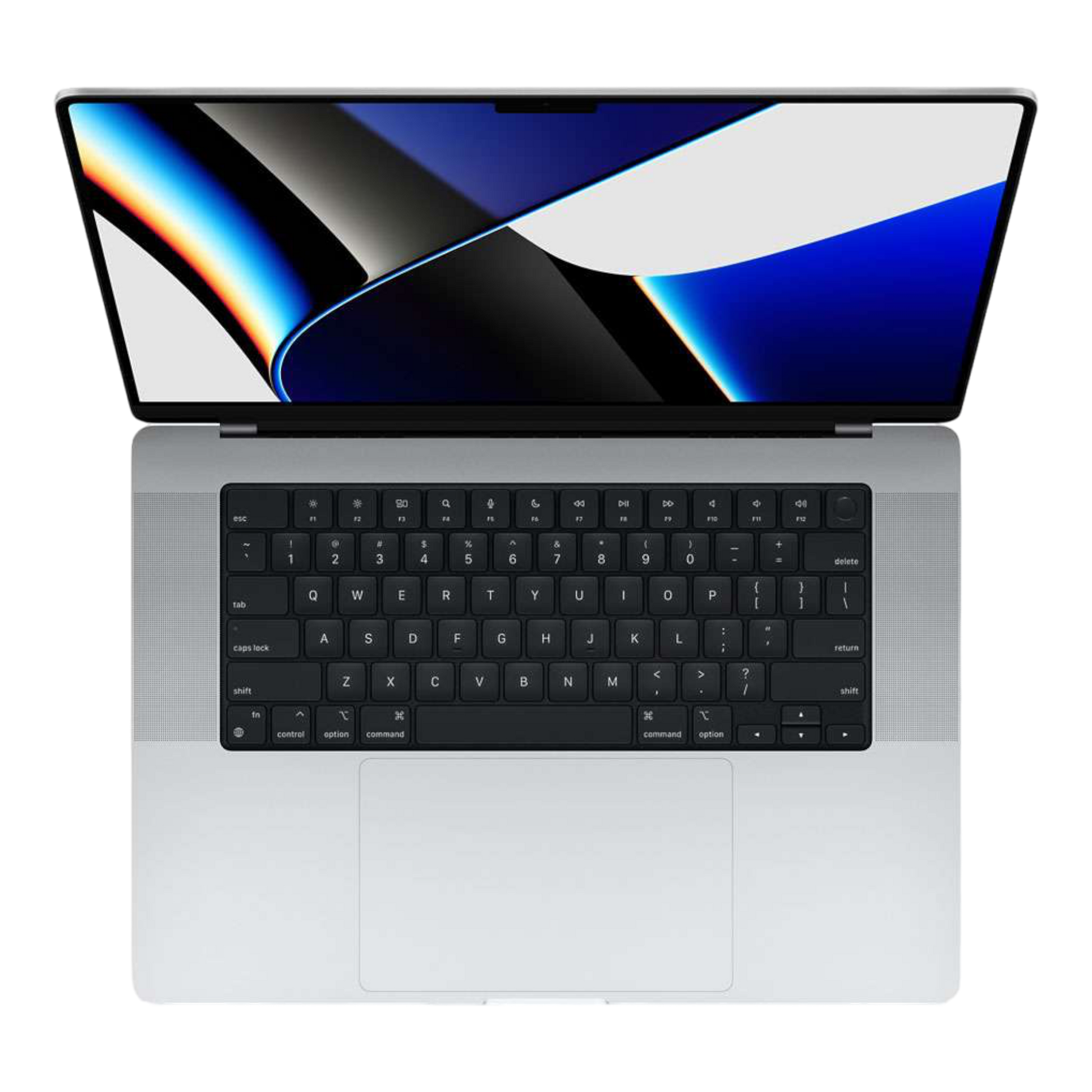 MacBook Pro 16-inch (2021) – M1 Pro Chip, 10‑Core CPU & 16‑Core GPU, 16GB RAM, 512GB SSD – Model MK1E3 (Silver, English Keyboard) - alAsil