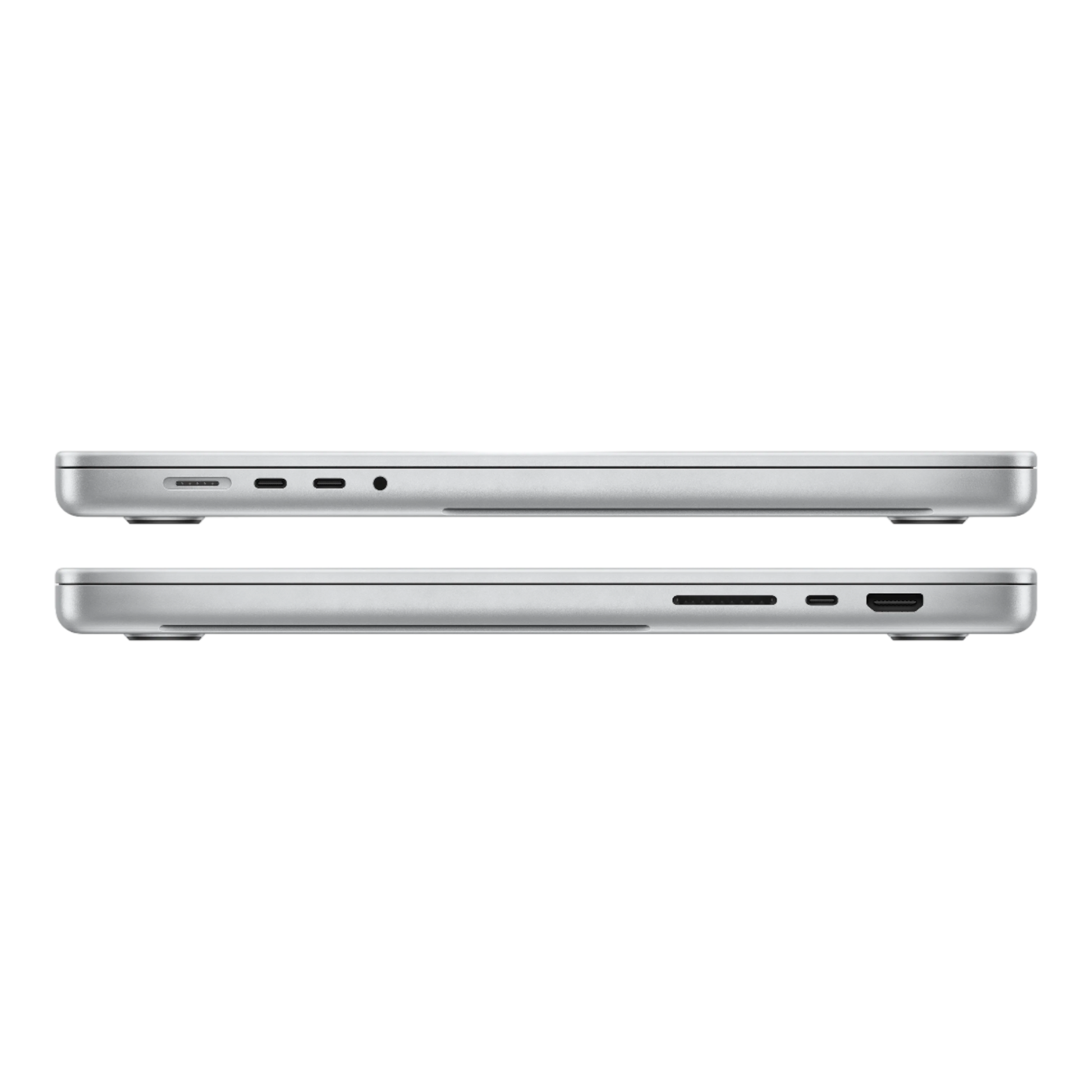 MacBook Pro 16-inch (2021) – M1 Pro Chip, 10‑Core CPU & 16‑Core GPU, 16GB RAM, 1TB SSD – Model MK1F3 (Silver, English Keyboard) - alAsil