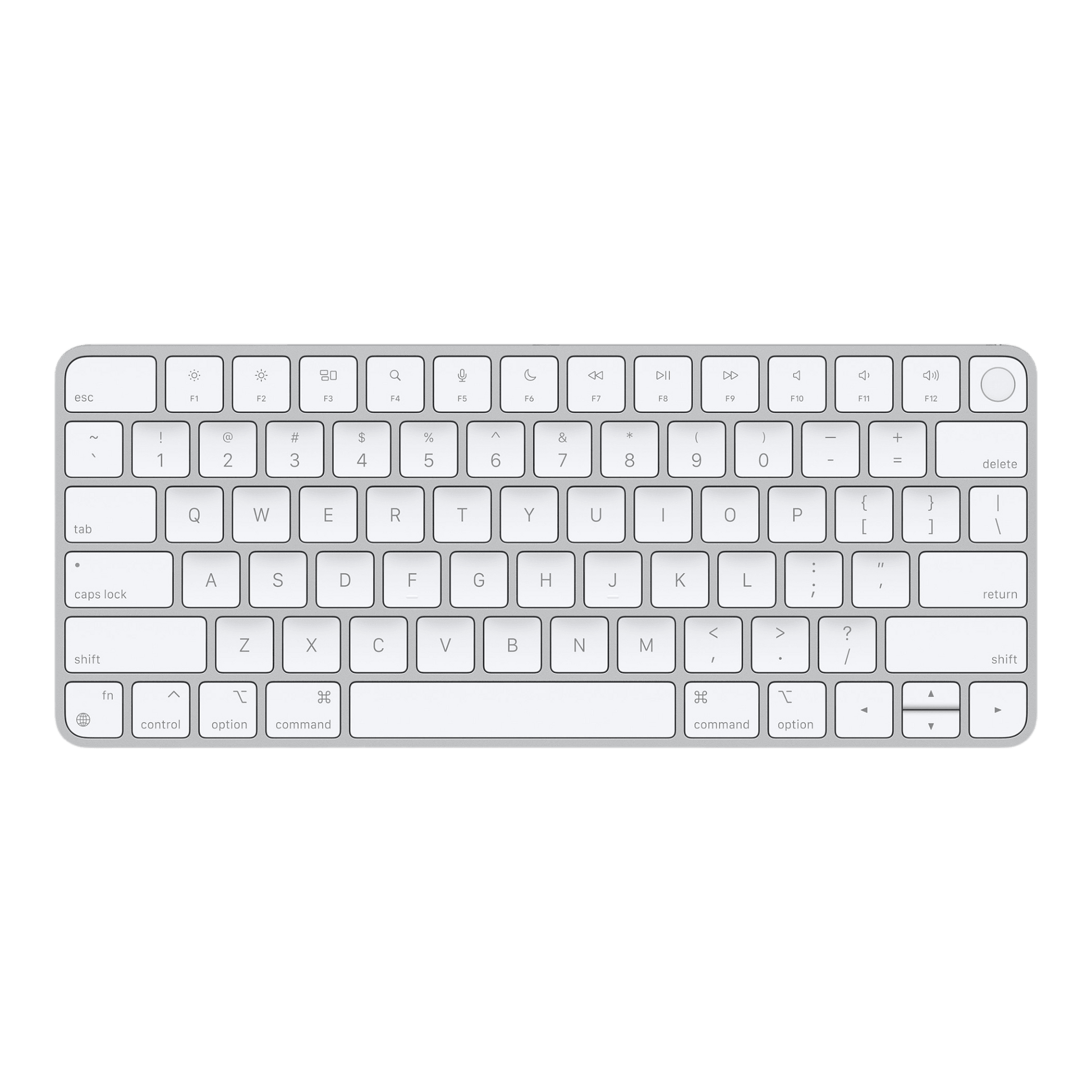 Magic Keyboard with Touch ID for Mac models with Apple silicon - US English - alAsil