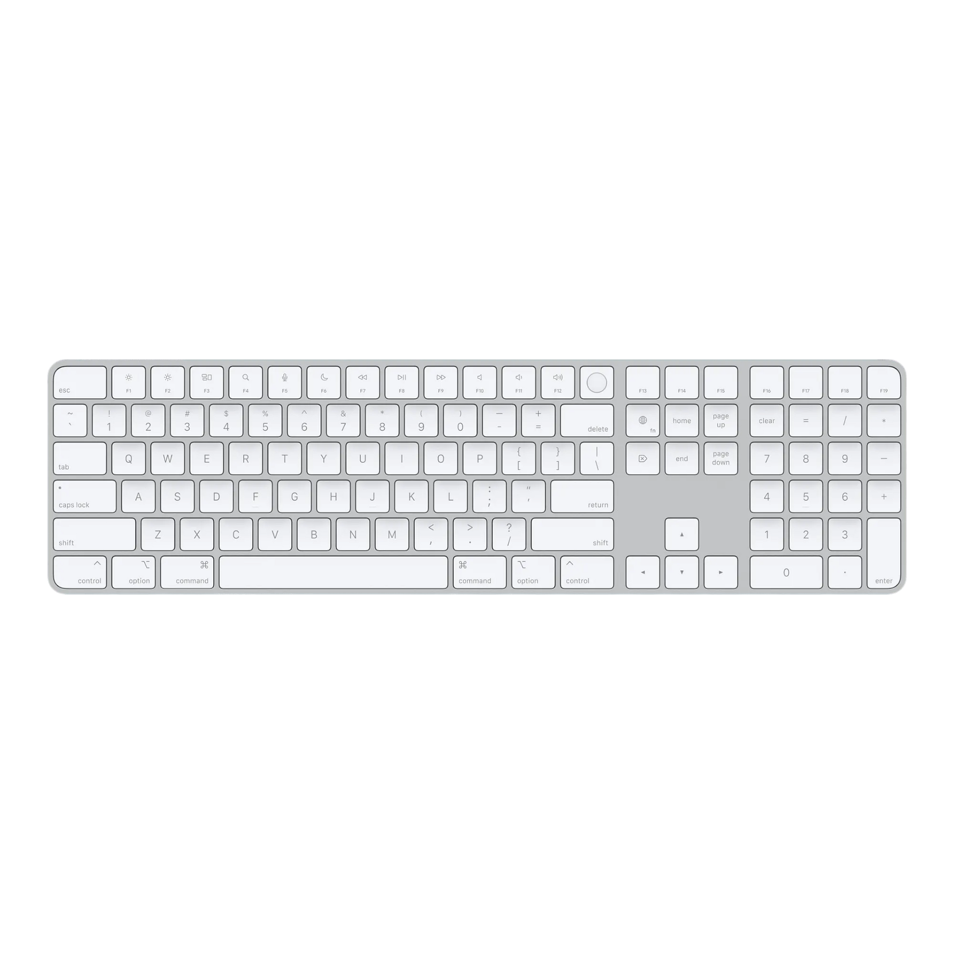Magic Keyboard with Touch ID and Numeric Keypad for Mac models with Apple silicon - US English - White Keys - alAsil Magic Keyboard with Touch ID and Numeric Keypad for Mac models with Apple silicon - US English - White Keys (MK2C3) 45676e-4.myshopify.com Apple Magic Keyboard with Touch ID and Numeric Keypad for Mac models with Apple silicon - US English - White Keys (MK2C3) 45676e-4.myshopify.com Apple